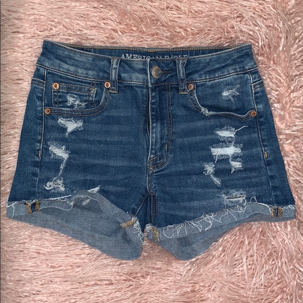 🛑🛑SOLD🛑🛑AE Super Stretch High Rise Shorts